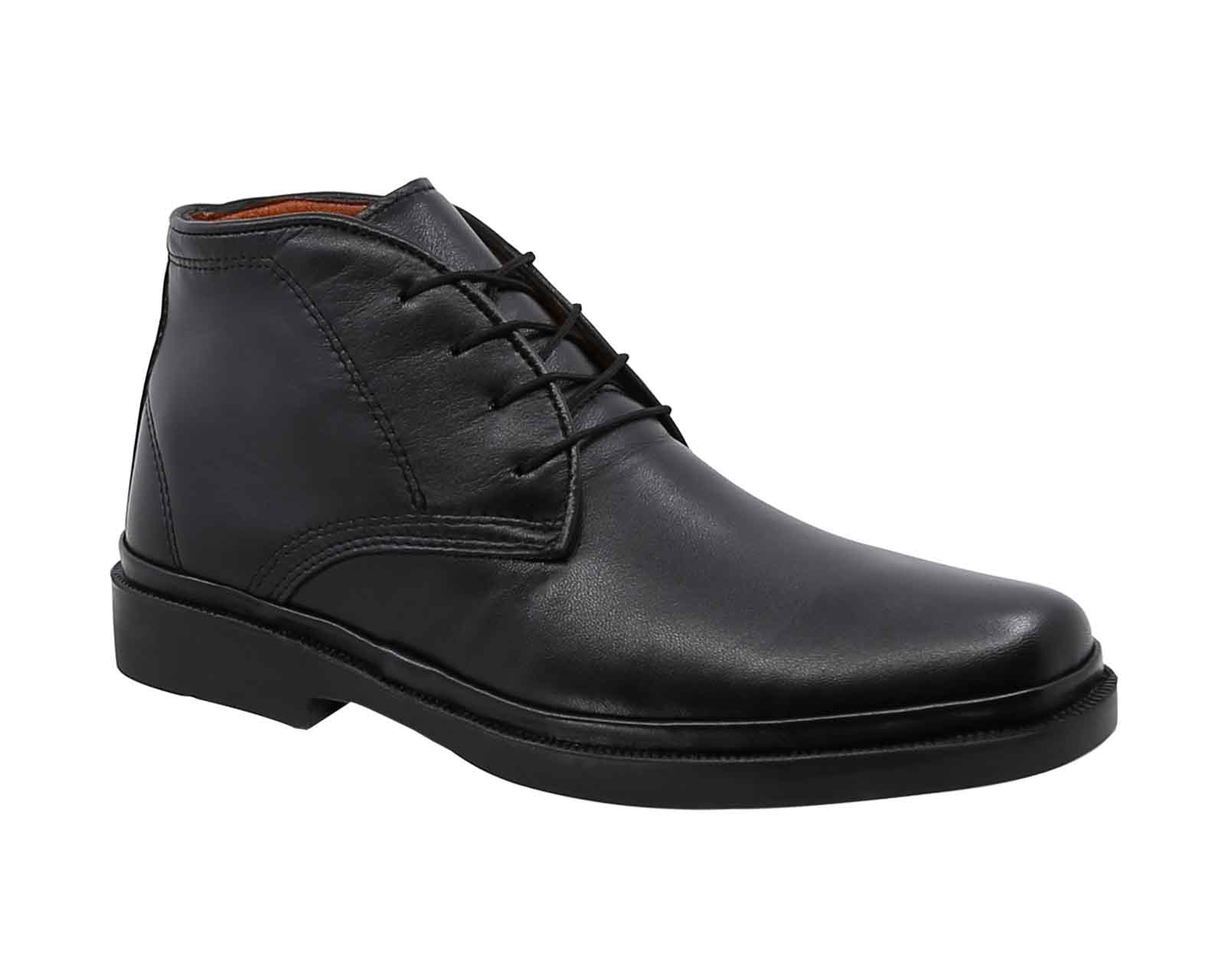 Botin Confort Triples Zurich 36101 color Negro para Caballero