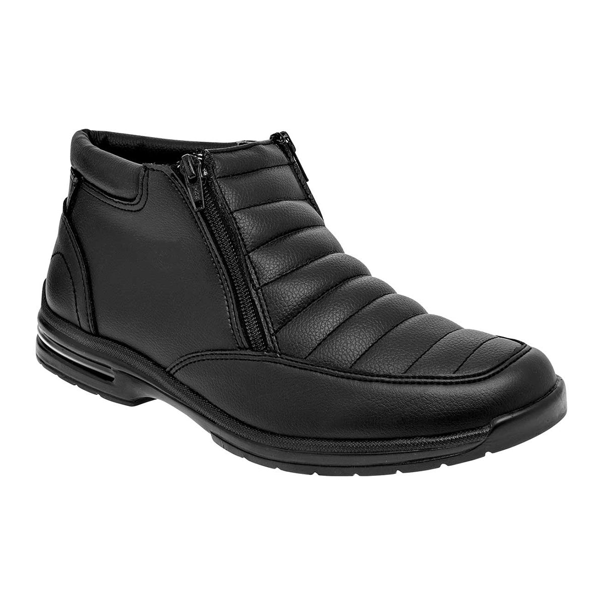 Zapato Confort Rbcollection Exterior Sintético color Negro $899