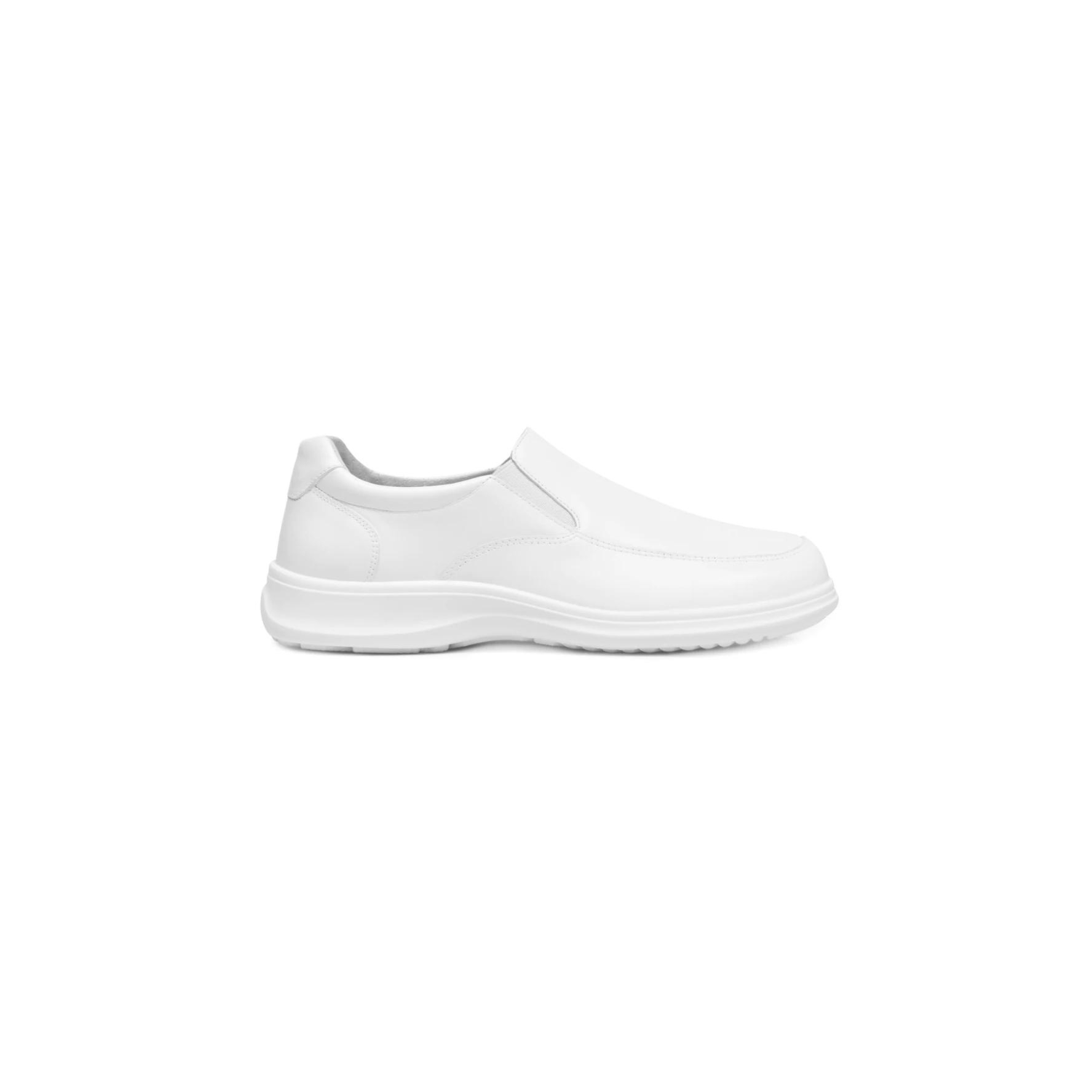 Foto 6 pulgar | Zapatos Casual de Servicio Clínico Flexi 63209 Blanco para Hombre