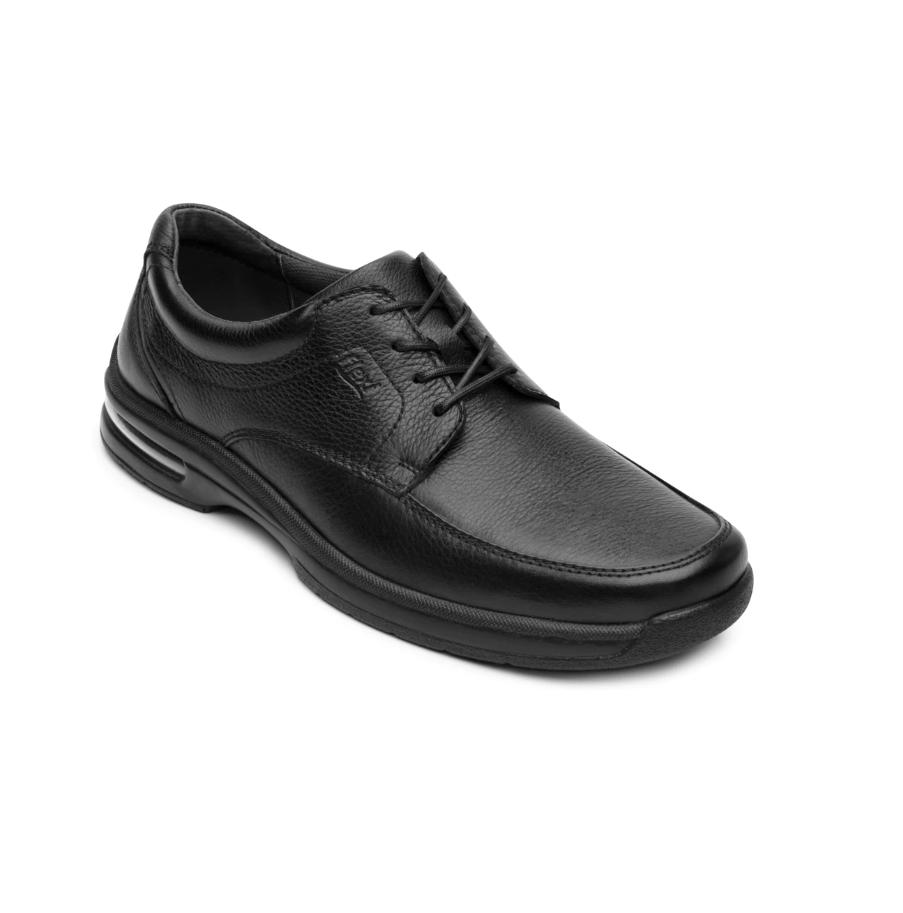 Zapato De Vestir Derby Flexi 402808 Negro Caballero