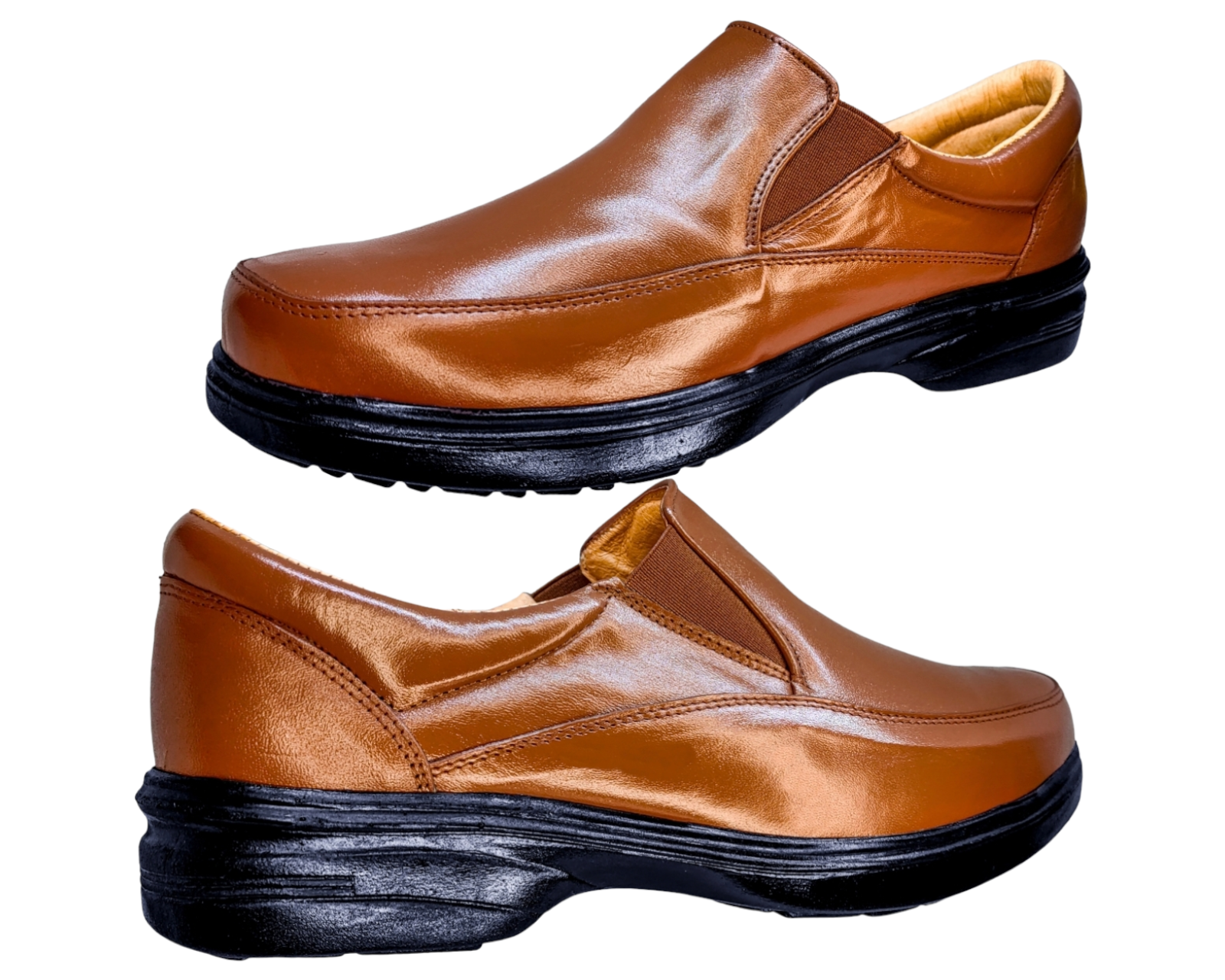 Foto 5 pulgar | Zapatos para Hombre Enco Footwear de Piel Cafés