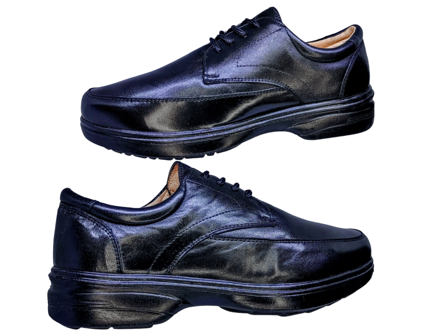 Foto 7 | Zapatos para Hombre Enco Footwear de Piel Negros