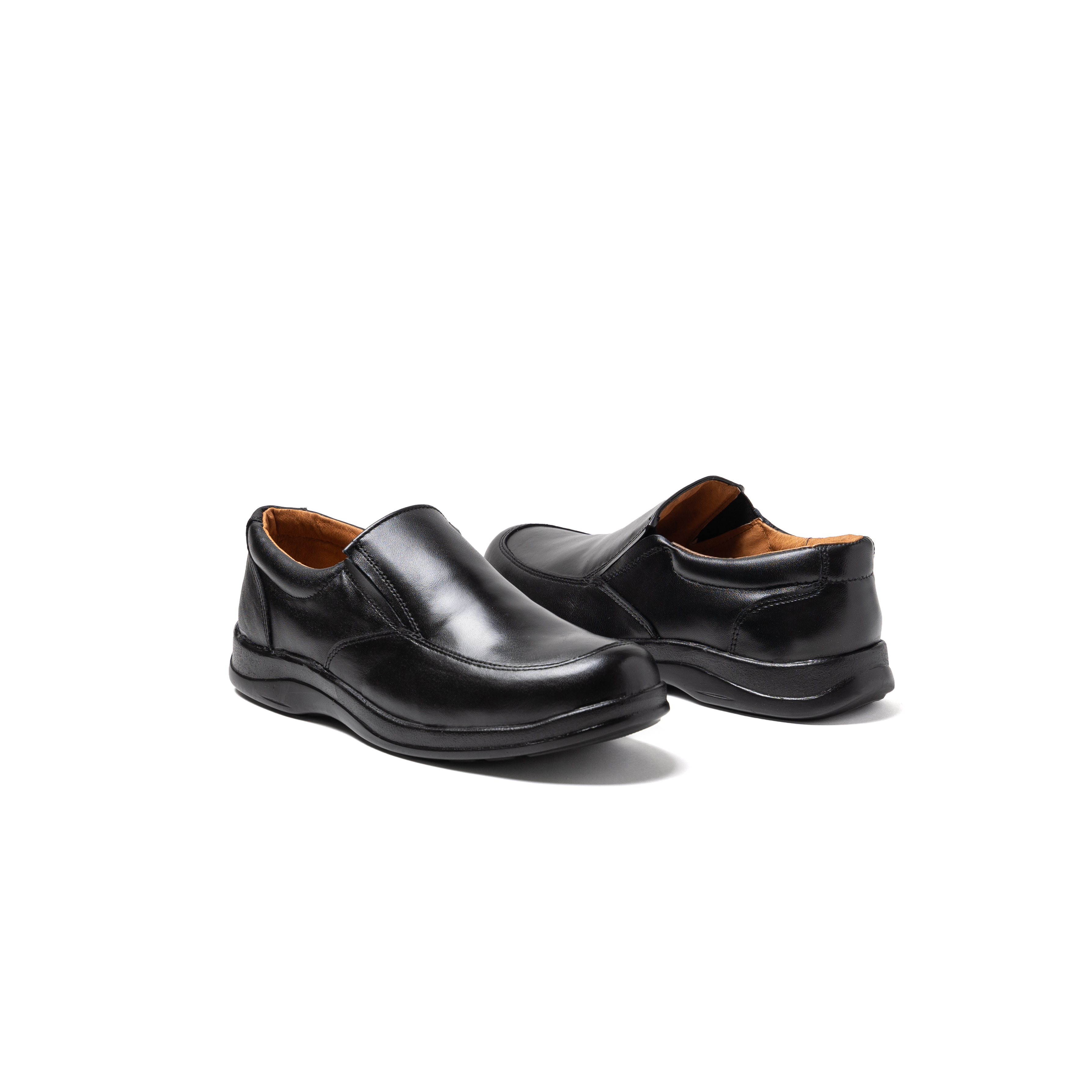 Foto 4 pulgar | Zapatos de Piel Baraldi Negros para Hombre