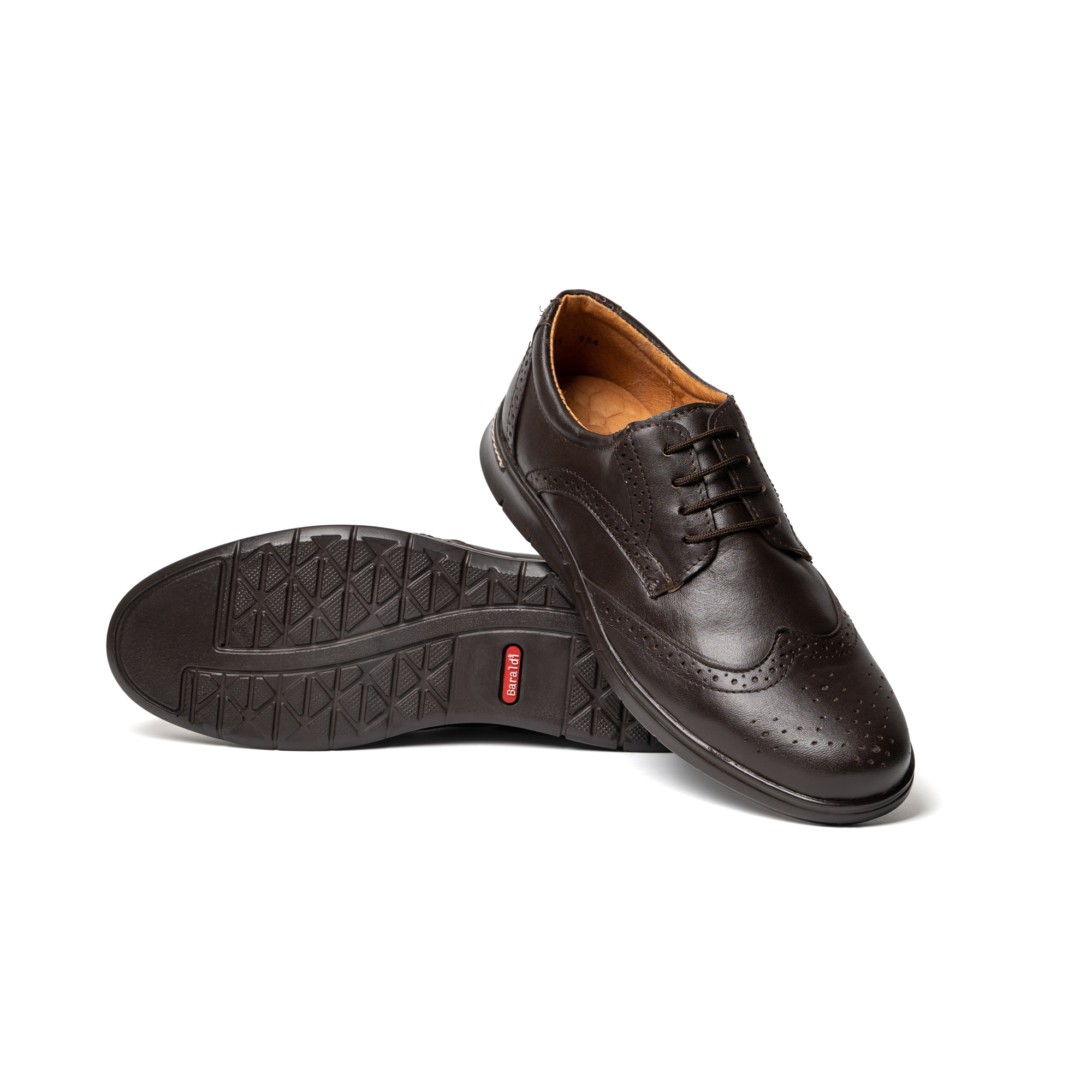 Foto 2 | Zapatos para Hombre Baraldi 505 Cafés