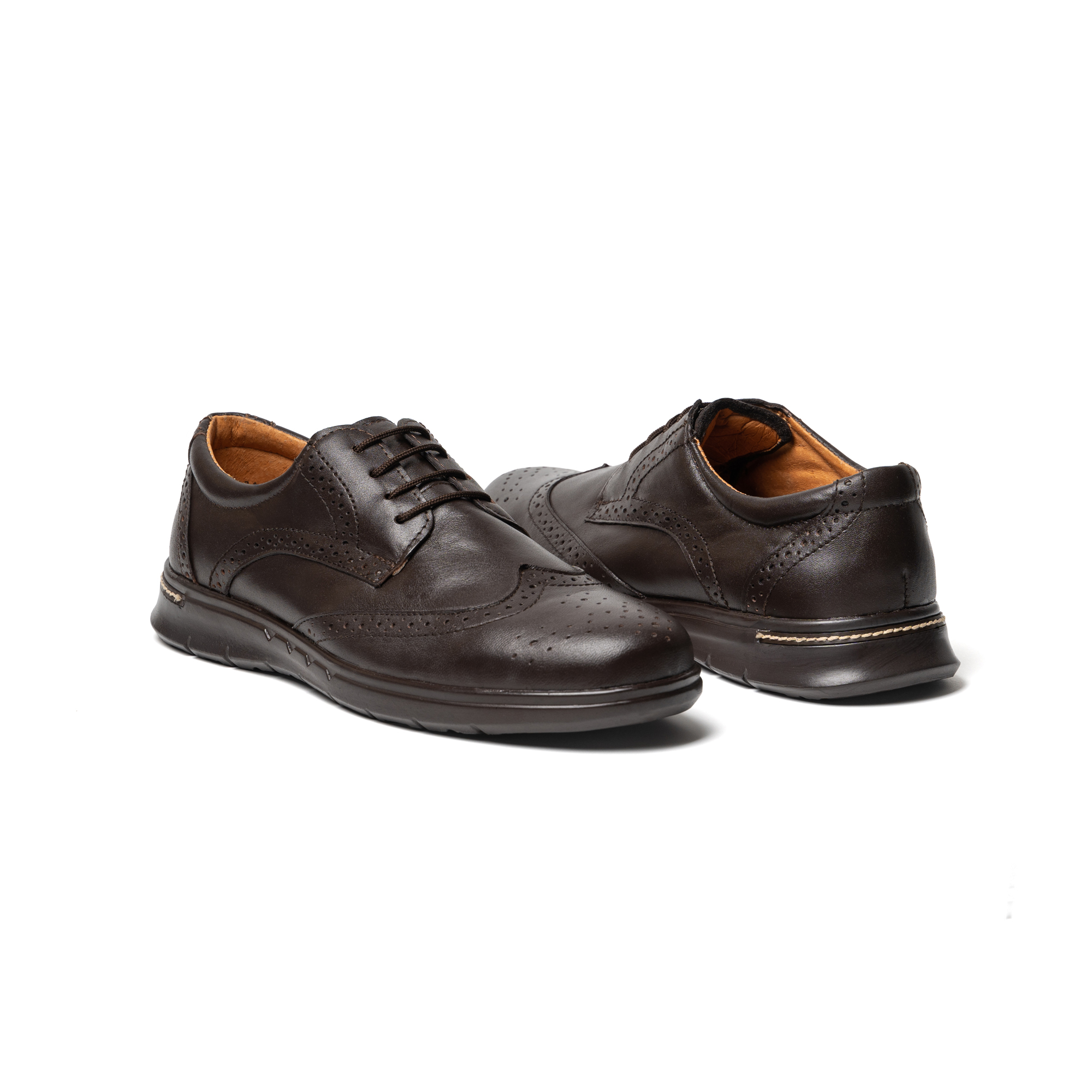 Foto 4 pulgar | Zapatos para Hombre Baraldi 505 Cafés