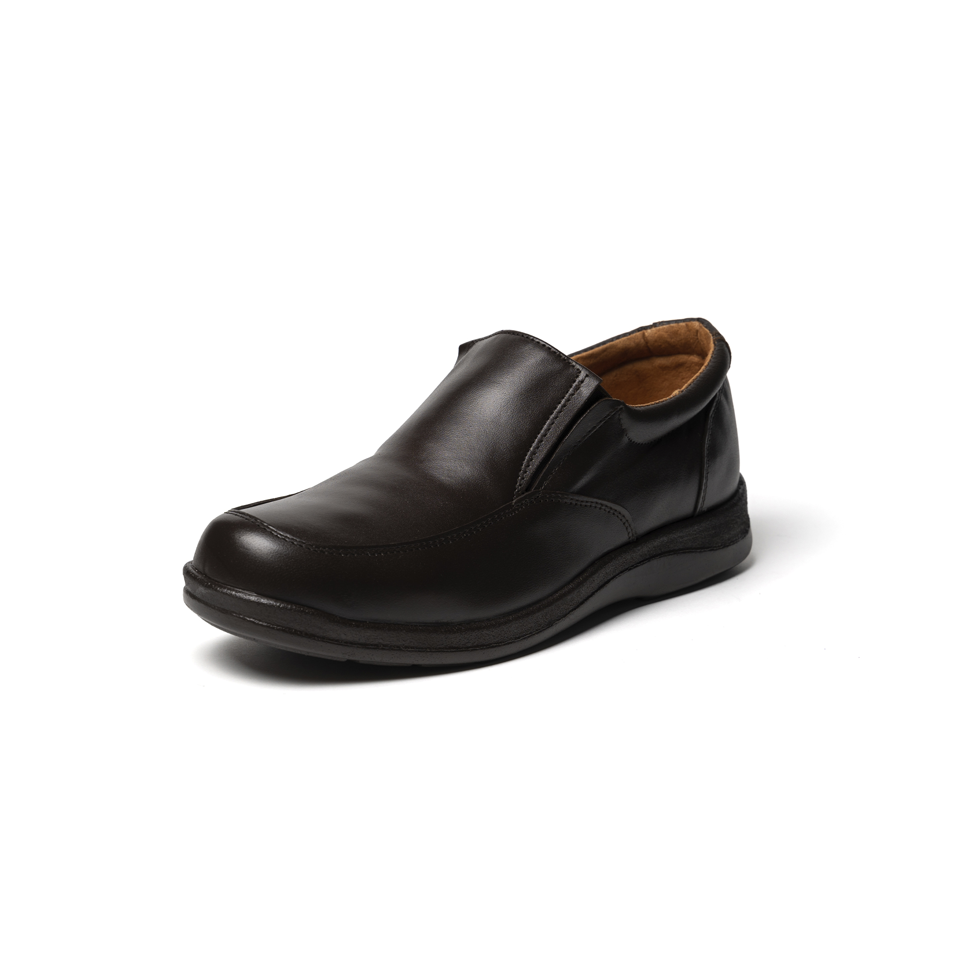 Zapatos Confort Baraldi 803 Cafés para Hombre