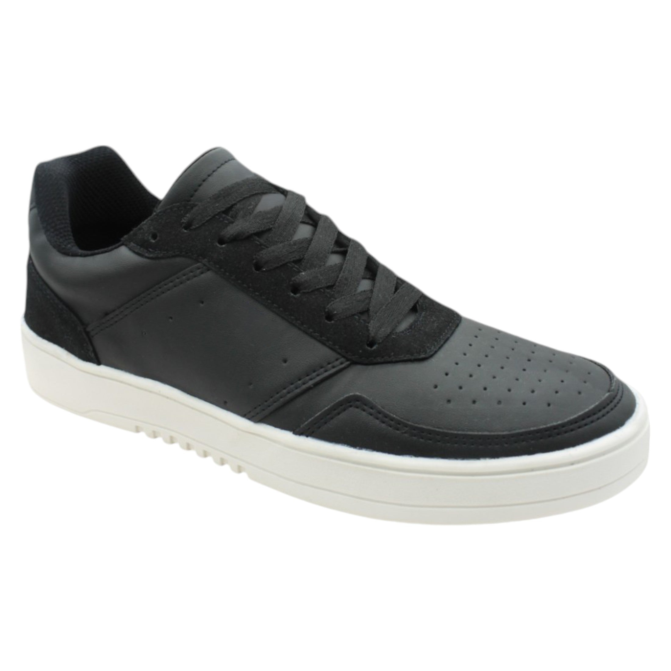 Foto 1 | Zapatos De Confort Rbcollection Exterior Piel Vegana Negro Para Hombre