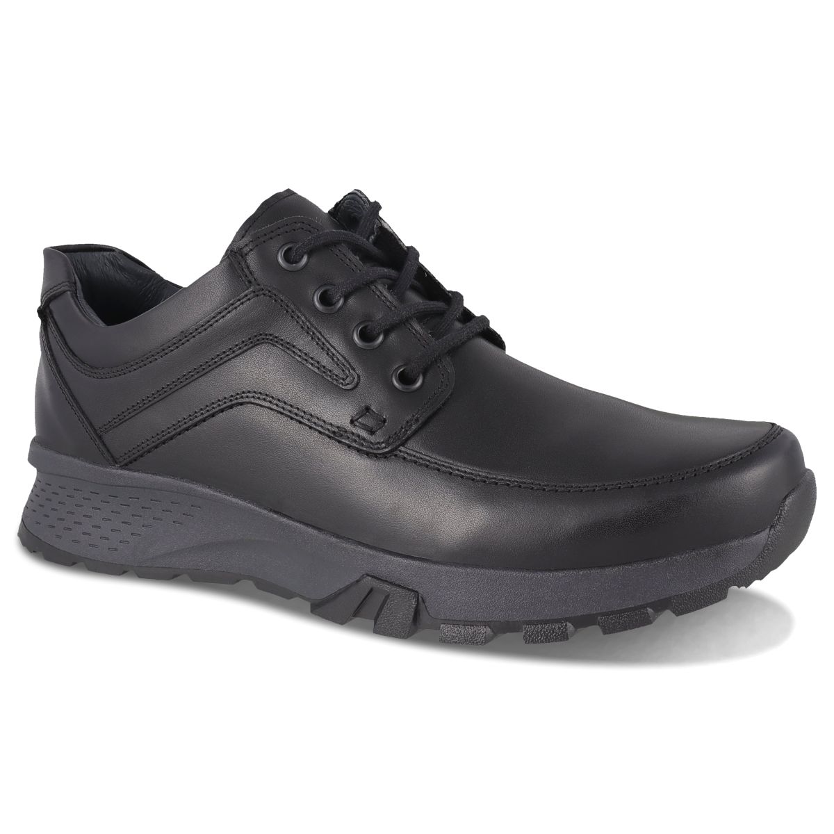 Foto 2 pulgar | Zapato Casual Confort de Piel Rokino 3415 Negro para Hombre