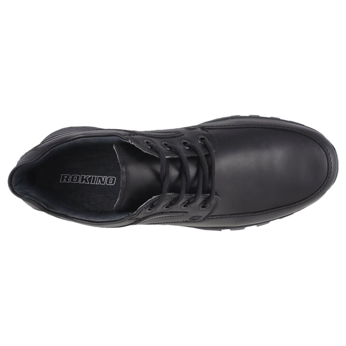 Foto 6 pulgar | Zapato Casual Confort de Piel Rokino 3415 Negro para Hombre