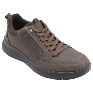 Foto 2 | Zapato De Confort Exterior Piel Color Café Para Hombre De Rbcollection