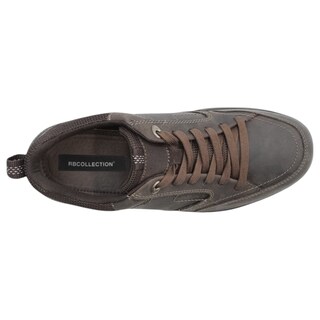 Foto 3 | Zapato De Confort Exterior Piel Color Café Para Hombre De Rbcollection