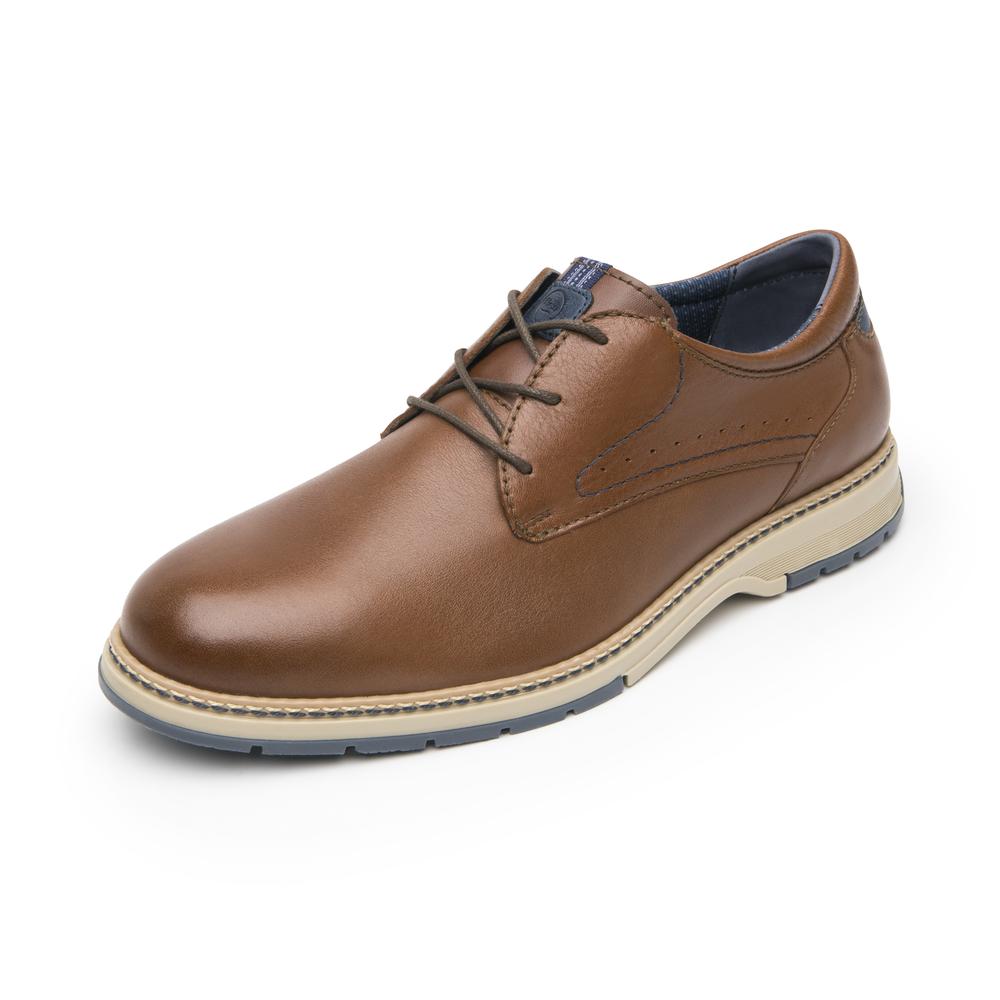 Foto 4 pulgar | Zapato Casual Flexi Cafe Para Hombre [fff3802] Cafe