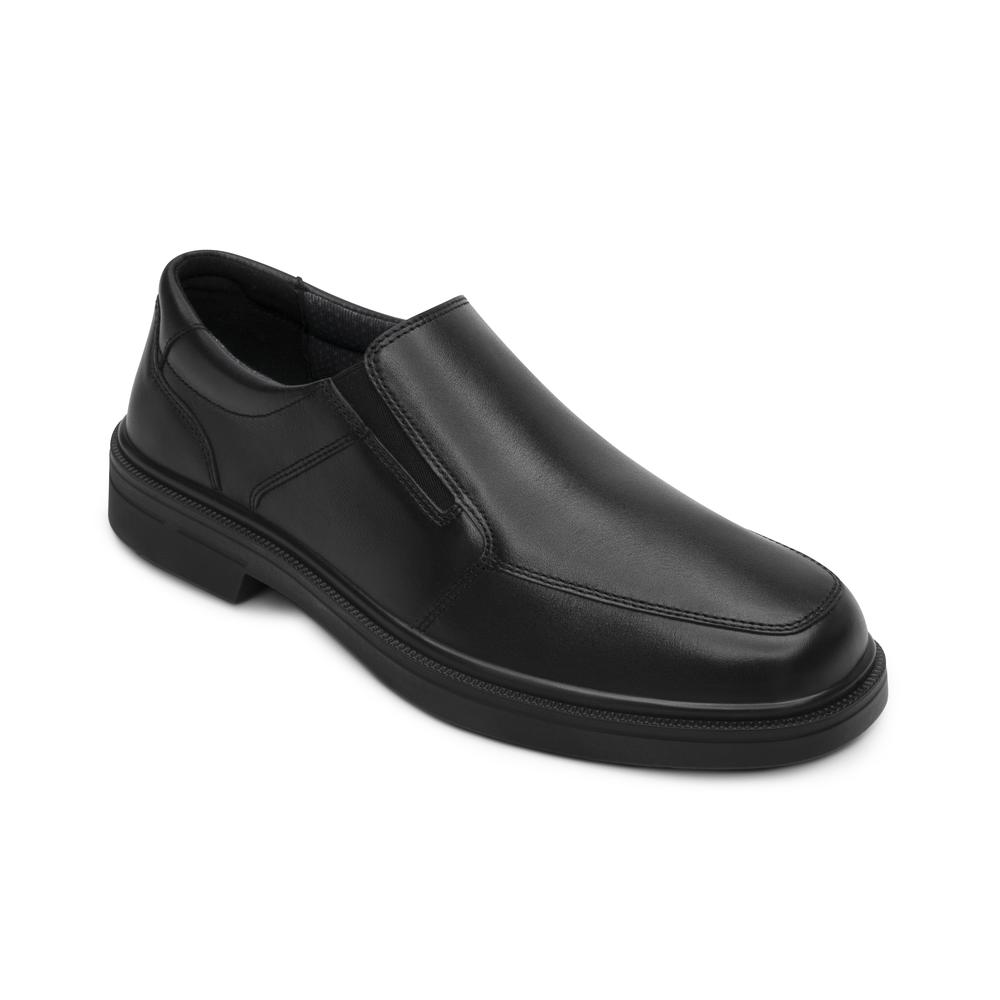 Foto 3 pulgar | Zapato Casual Flexi Negro Para Hombre [fff3797] Negro