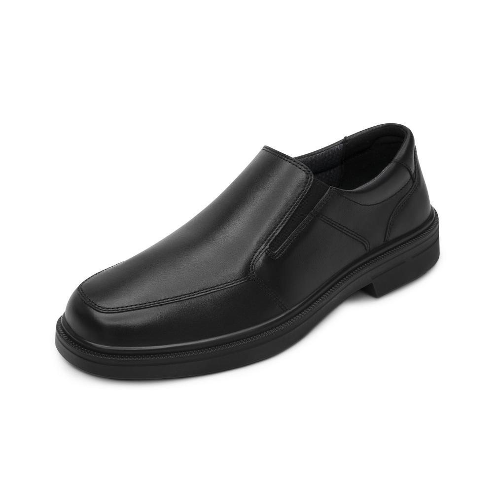 Foto 4 pulgar | Zapato Casual Flexi Negro Para Hombre [fff3797] Negro