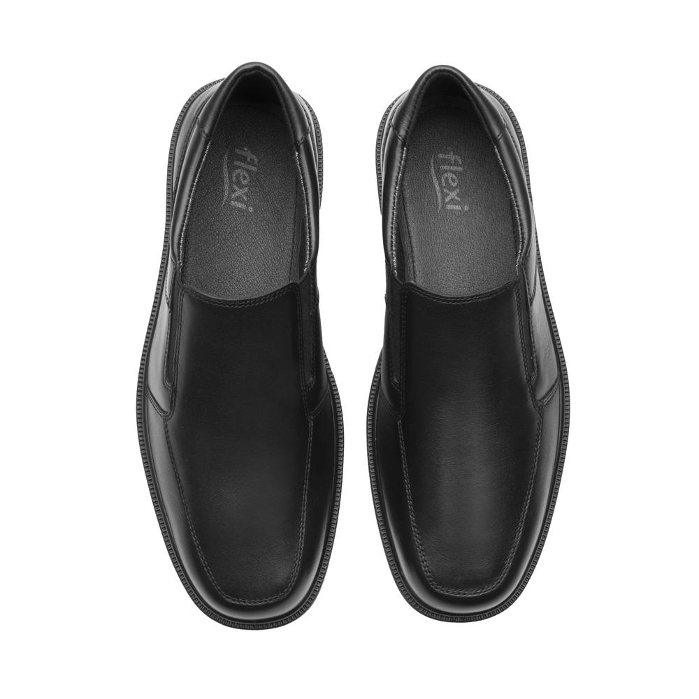 Foto 8 pulgar | Zapato Casual Flexi Negro Para Hombre [fff3797] Negro