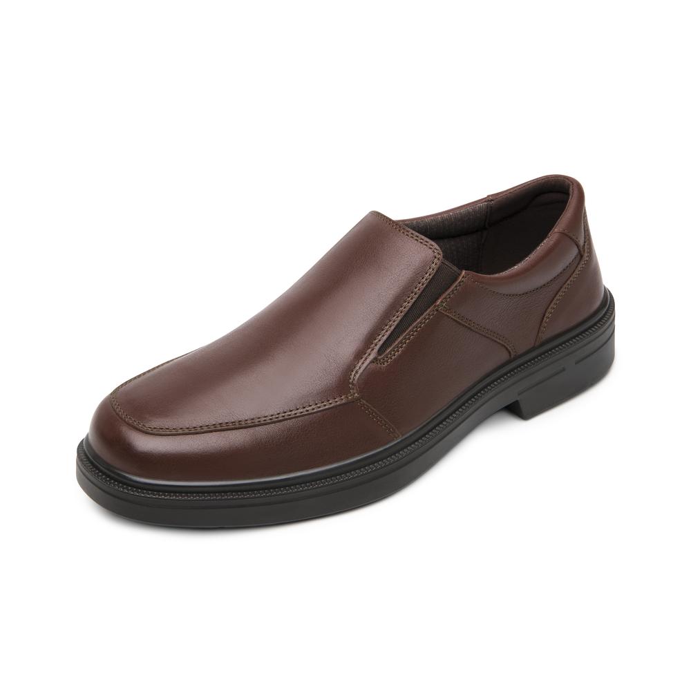 Foto 4 pulgar | Zapato Casual Flexi Cafe Para Hombre [fff3798] Cafe