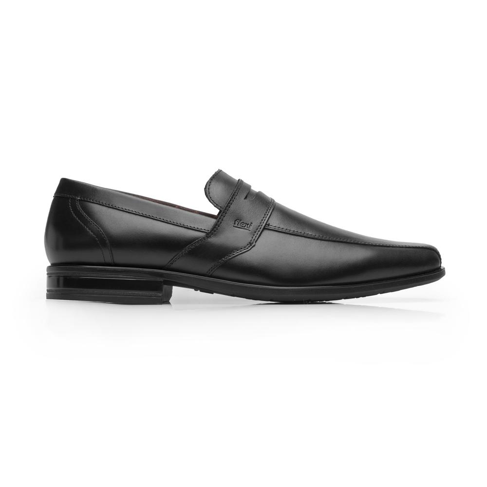 Zapato De Vestir Flexi Negro Para Hombre [fff3784] Negro