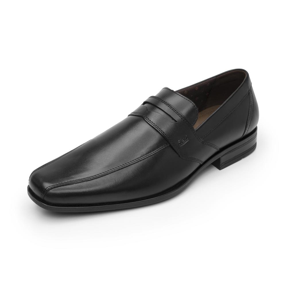 Foto 4 pulgar | Zapato De Vestir Flexi Negro Para Hombre [fff3784] Negro