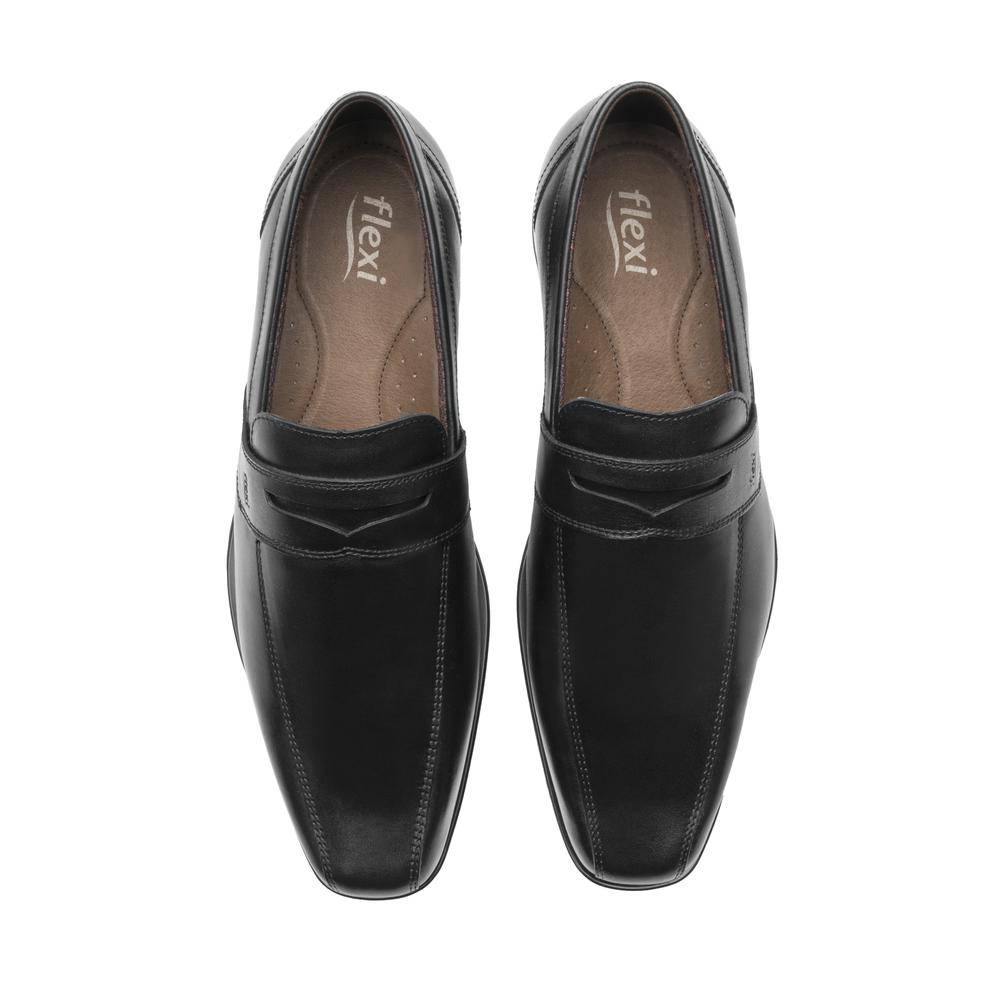 Foto 8 pulgar | Zapato De Vestir Flexi Negro Para Hombre [fff3784] Negro