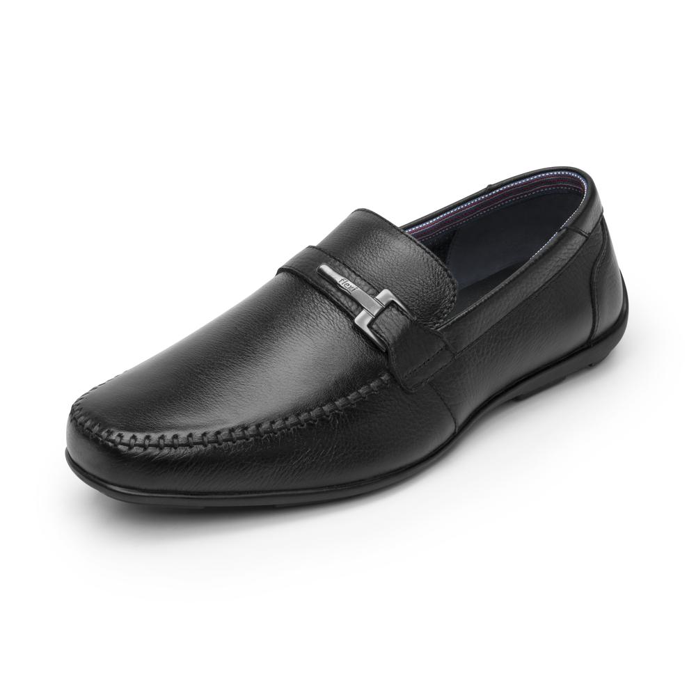 Foto 4 pulgar | Zapato Casual Flexi Negro Para Hombre [fff3781] Negro