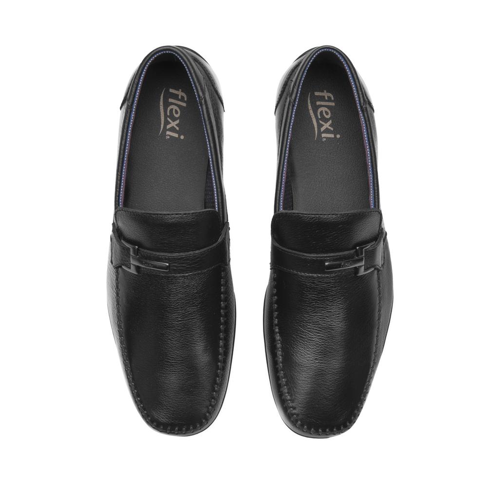 Foto 8 pulgar | Zapato Casual Flexi Negro Para Hombre [fff3781] Negro