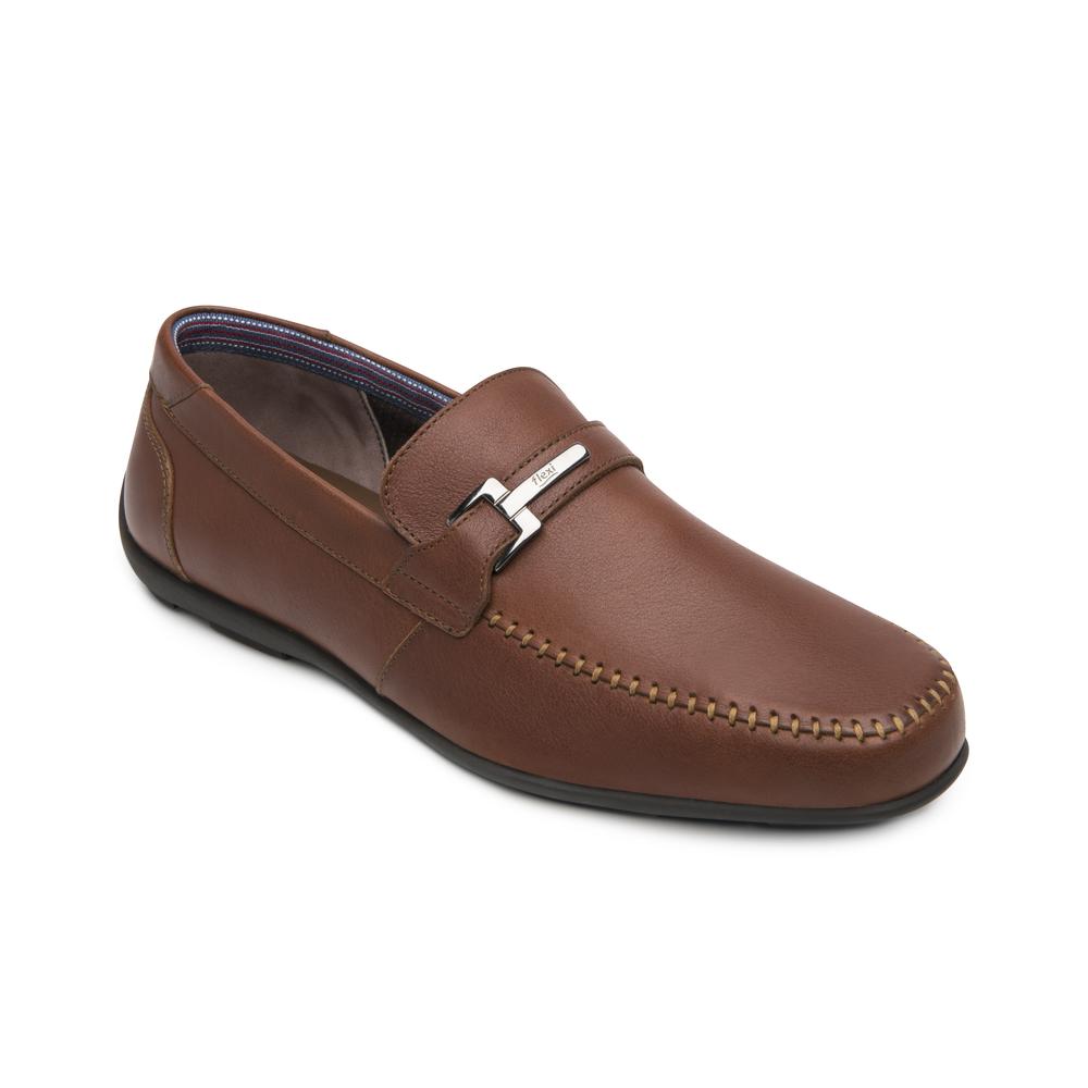 Foto 2 | Zapato Casual Flexi Cafe Para Hombre [fff3782] Cafe