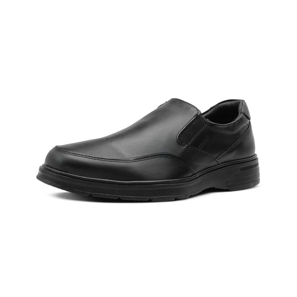 Foto 4 pulgar | Zapato Comodo Para Caballero Piel Negro Merano 25-29 Negro