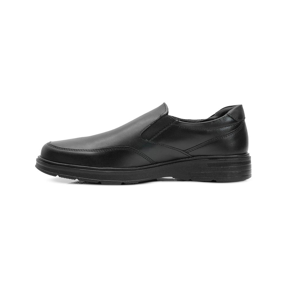 Foto 6 pulgar | Zapato Comodo Para Caballero Piel Negro Merano 25-29 Negro