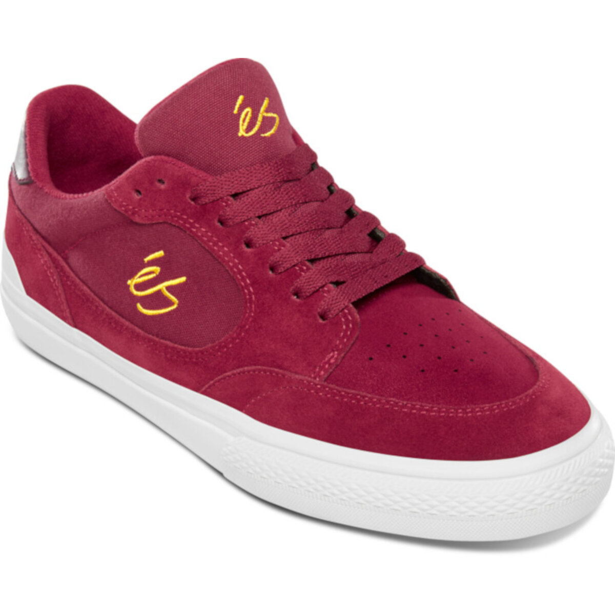 Tenis Es Caspian Burgundy 602 para Skateboarding para Hombre