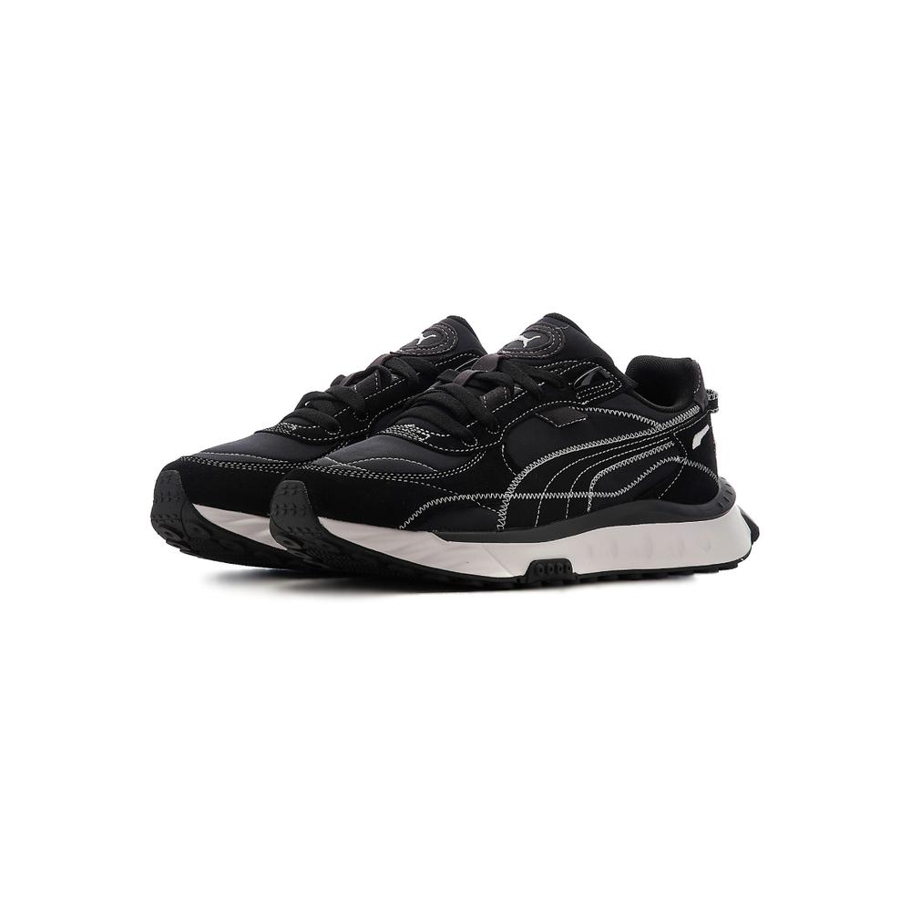 Foto 5 pulgar | Tenis Puma 383698 02 color Negro Wild Rider Embroidered Unisex Casual Caminar Moda