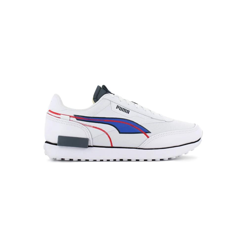 Foto 2 pulgar | Tenis Puma Future Rider Twofold Blancos para Hombre