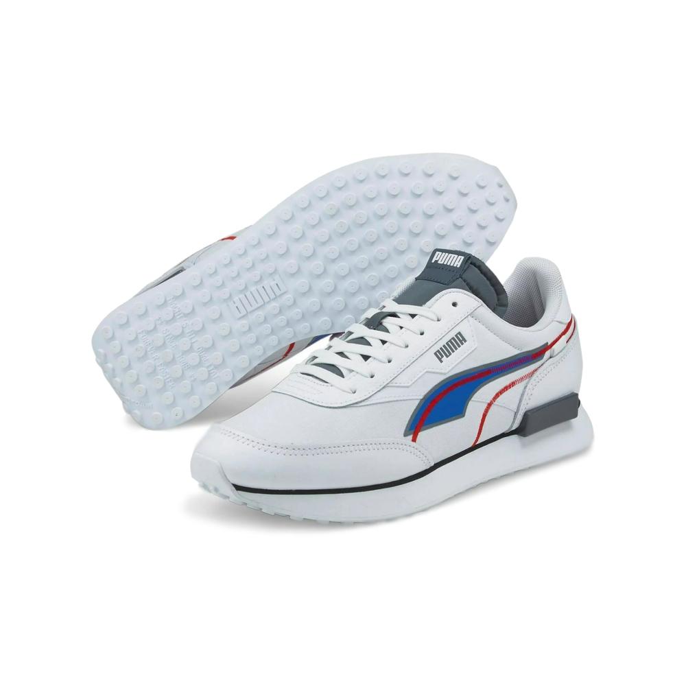Foto 6 pulgar | Tenis Puma Future Rider Twofold Blancos para Hombre