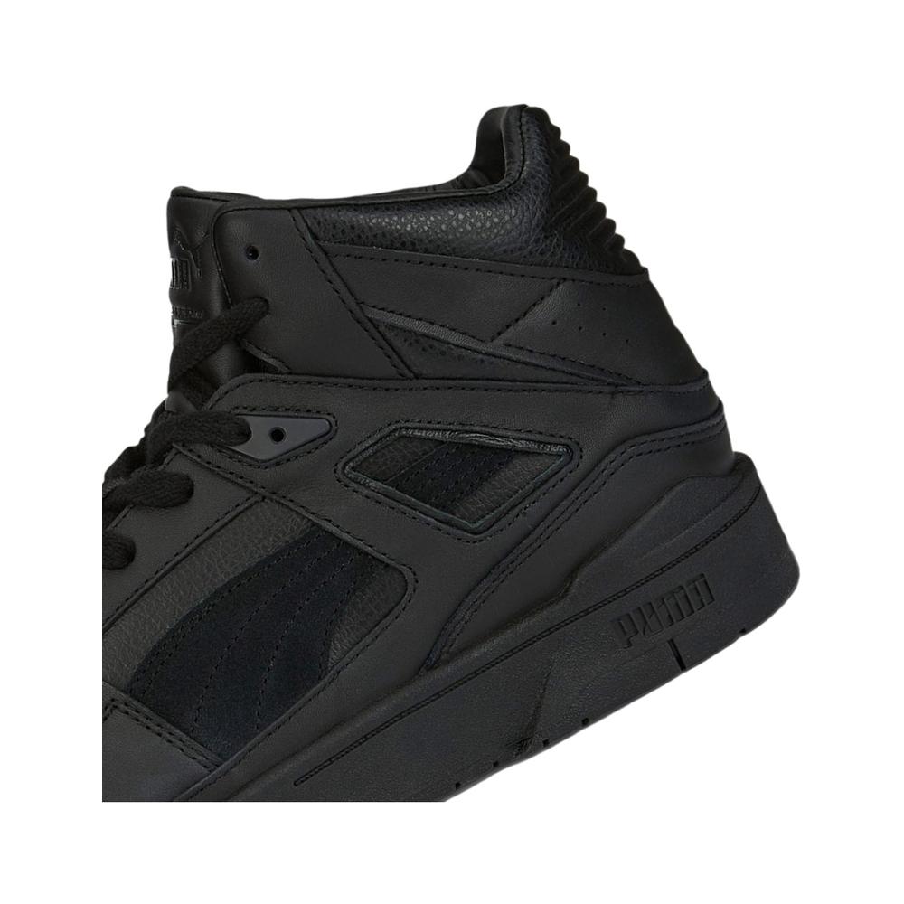 Foto 4 pulgar | Tenis Puma Slipstream Hi Leather Negros para Hombre