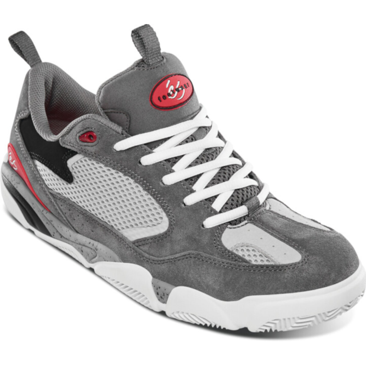 Foto 2 pulgar | Tenis Es Quattro Plus Grey/red 096 de Skateboarding para Hombre