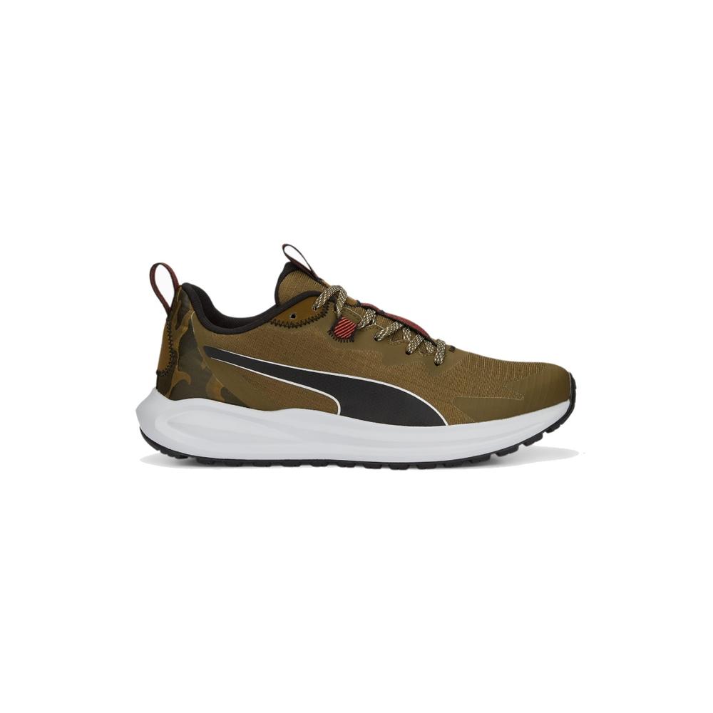 Tenis Puma Twitch Runner Trail Winter color Verde para Hombre