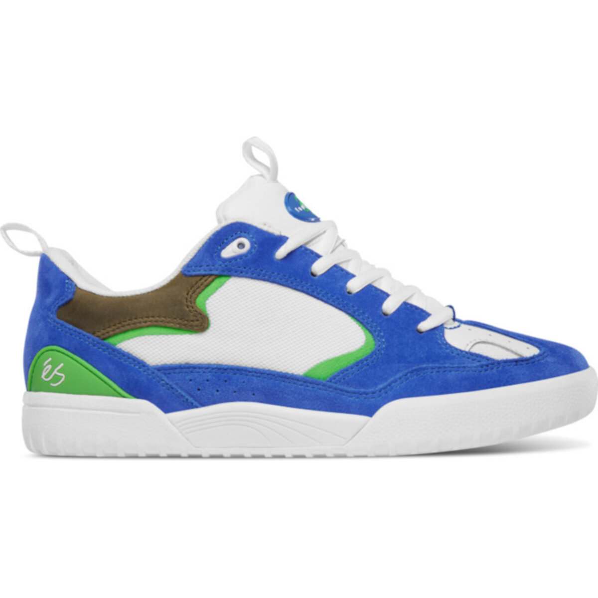 Foto 4 pulgar | Tenis Es Quattro Blue/white 442 de Skateboarding para Hombre