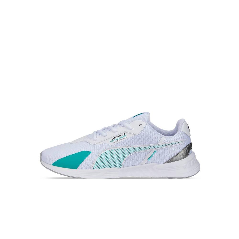 Foto 4 pulgar | Tenis Puma Mercedes AMG Petronas F1 Tiburion Blancos para Hombre