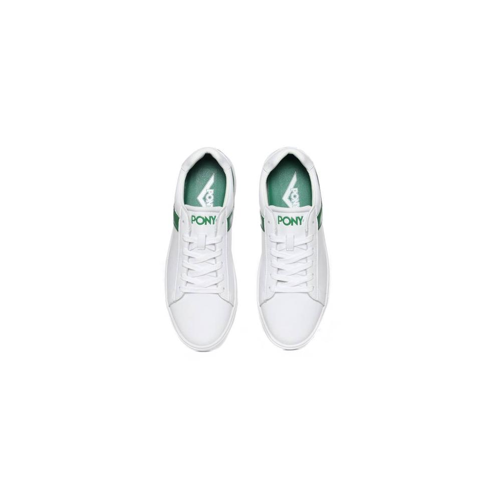 Foto 3 pulgar | Tenis Pony Top Star Hunter Green Unisex color Blanco