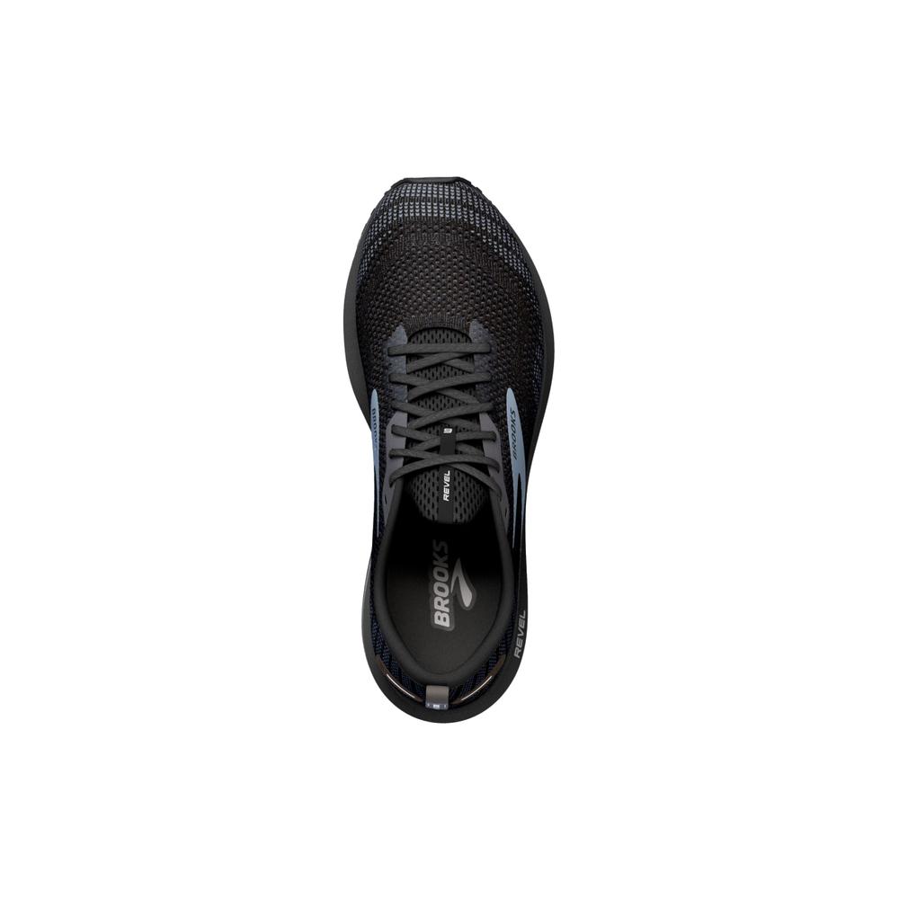 Foto 4 pulgar | Tenis Brooks Revel 6 color Negro para Hombre