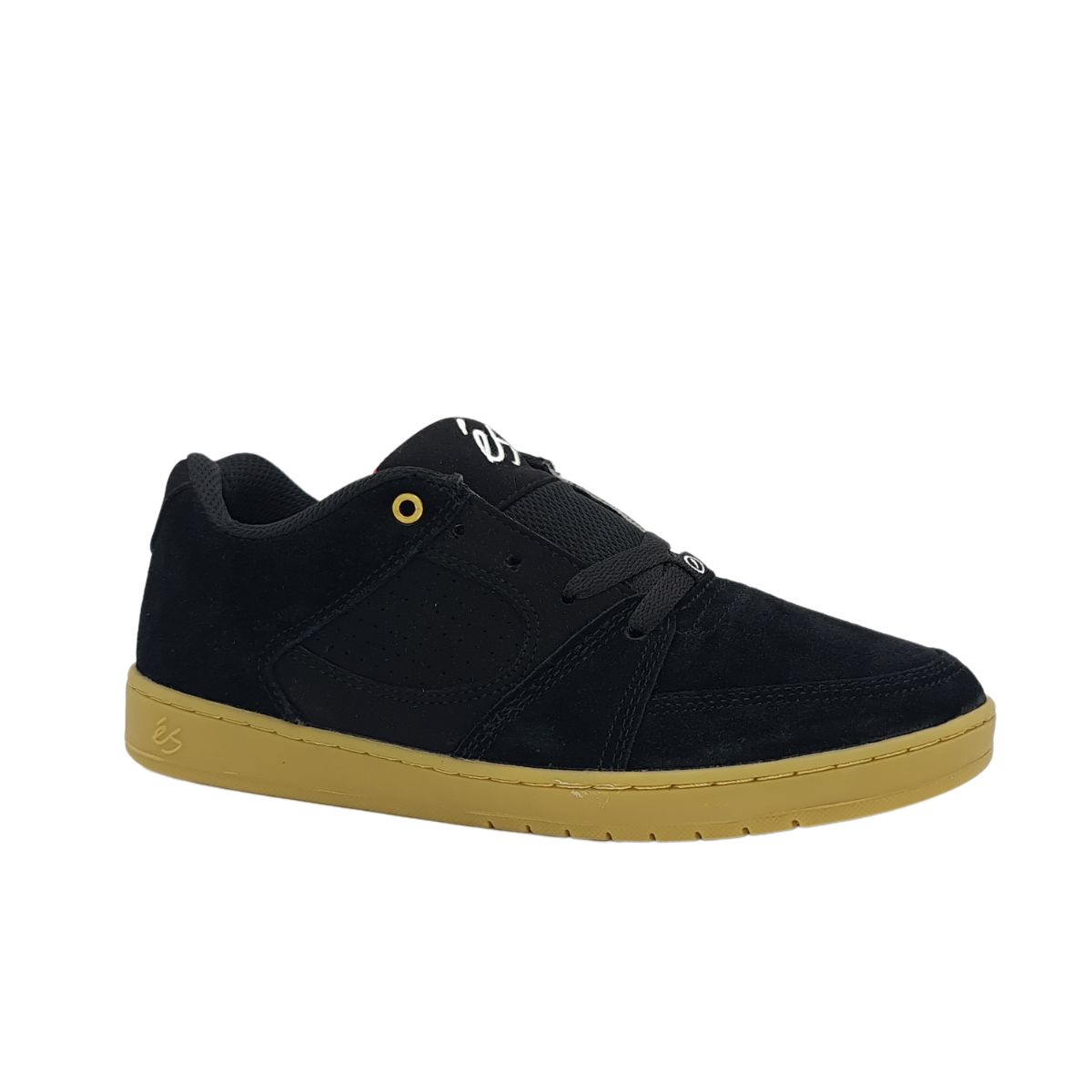 Tenis Es Skateboarding Accel Slim Black/gum 964  color Negro para Hombre