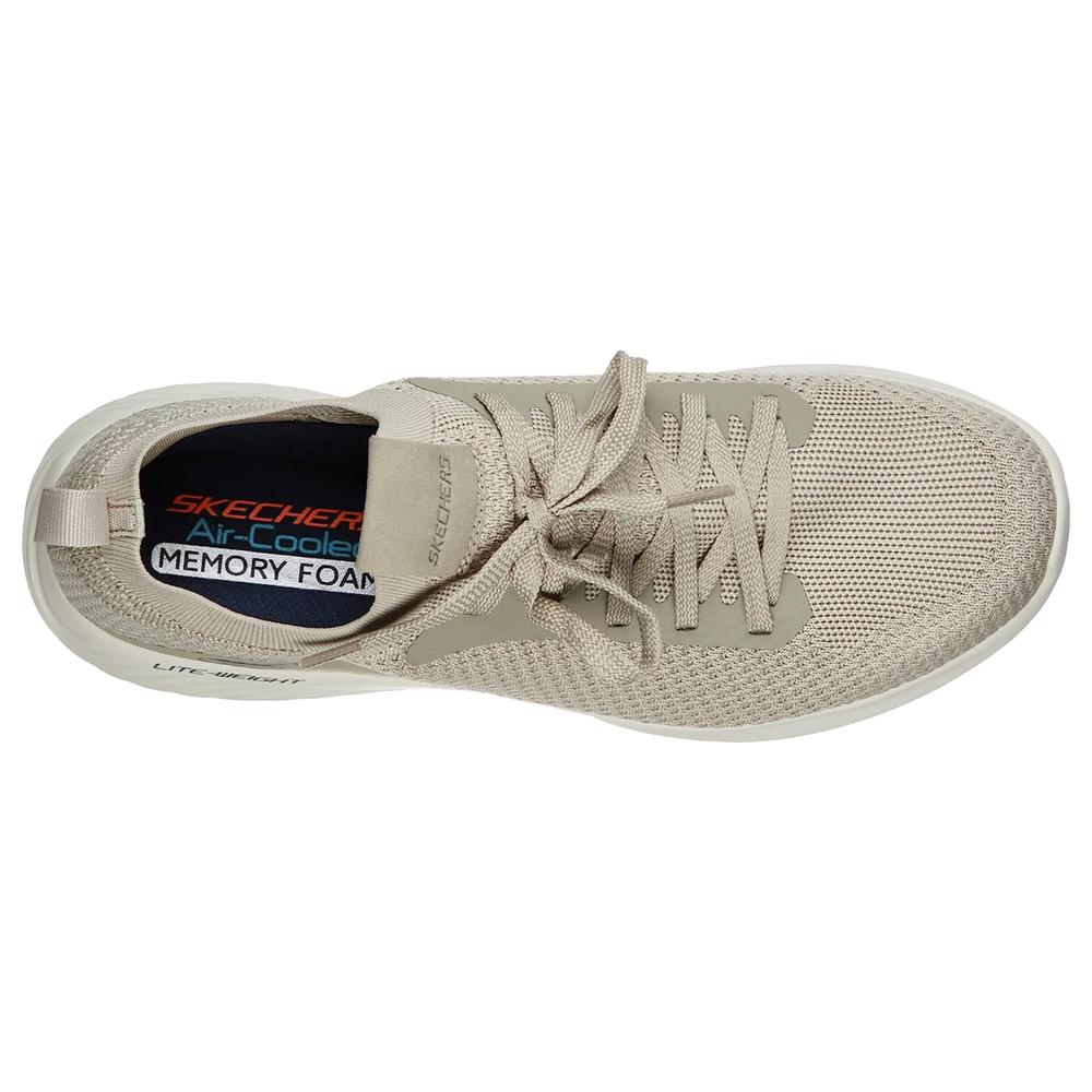 Foto 2 | Tenis Skechers Sport Bounder 52595TPE color Beige Deportivo Caminar Cómodo para Hombre