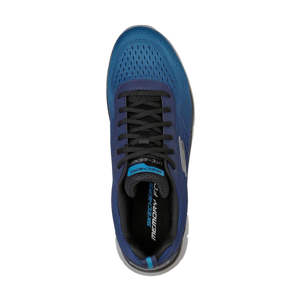 Foto 3 pulgar | Tenis Skechers Track Ripkent color Azul para Hombre