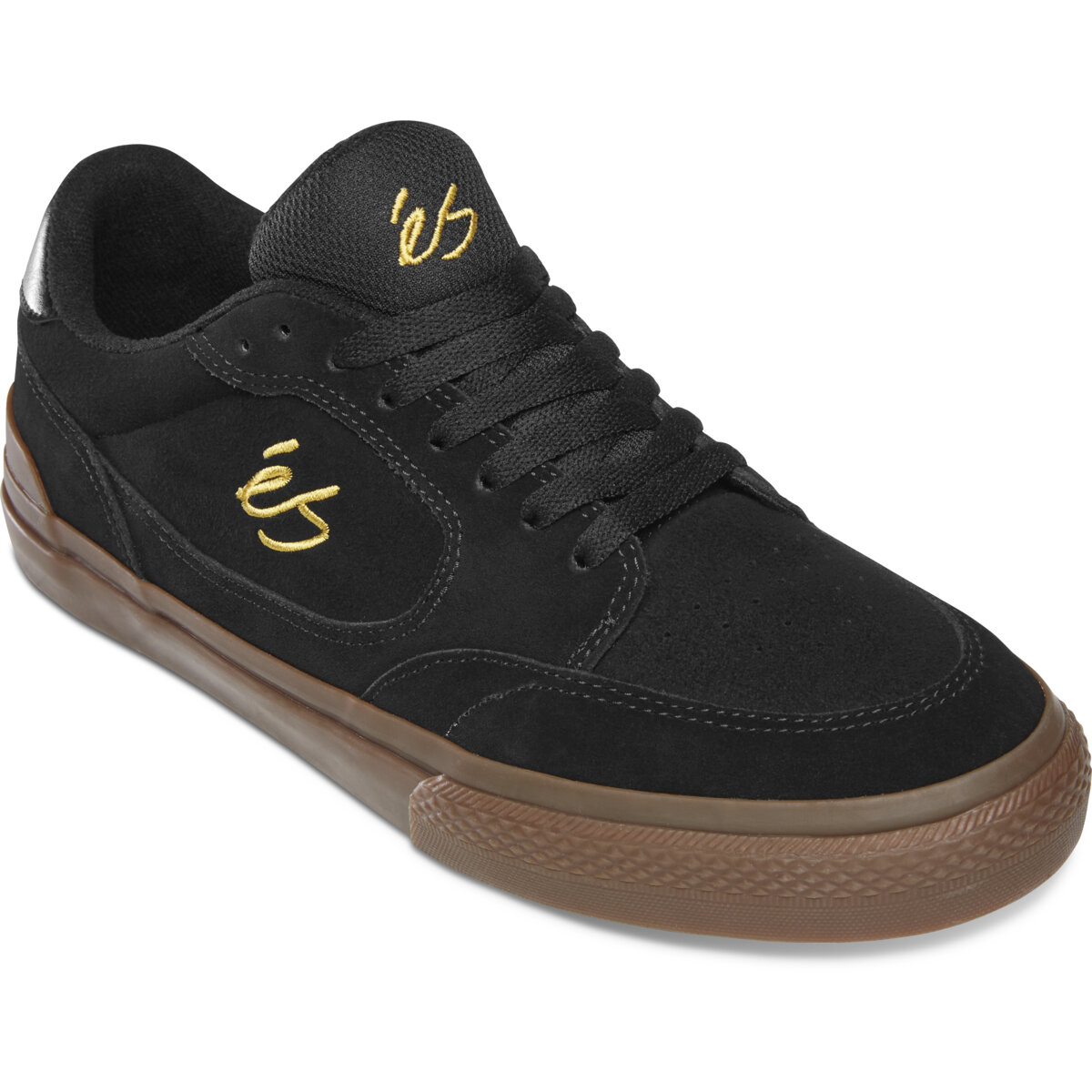 Foto 2 pulgar | Tenis Es Caspian Black/gum 964 color Negro para Hombre