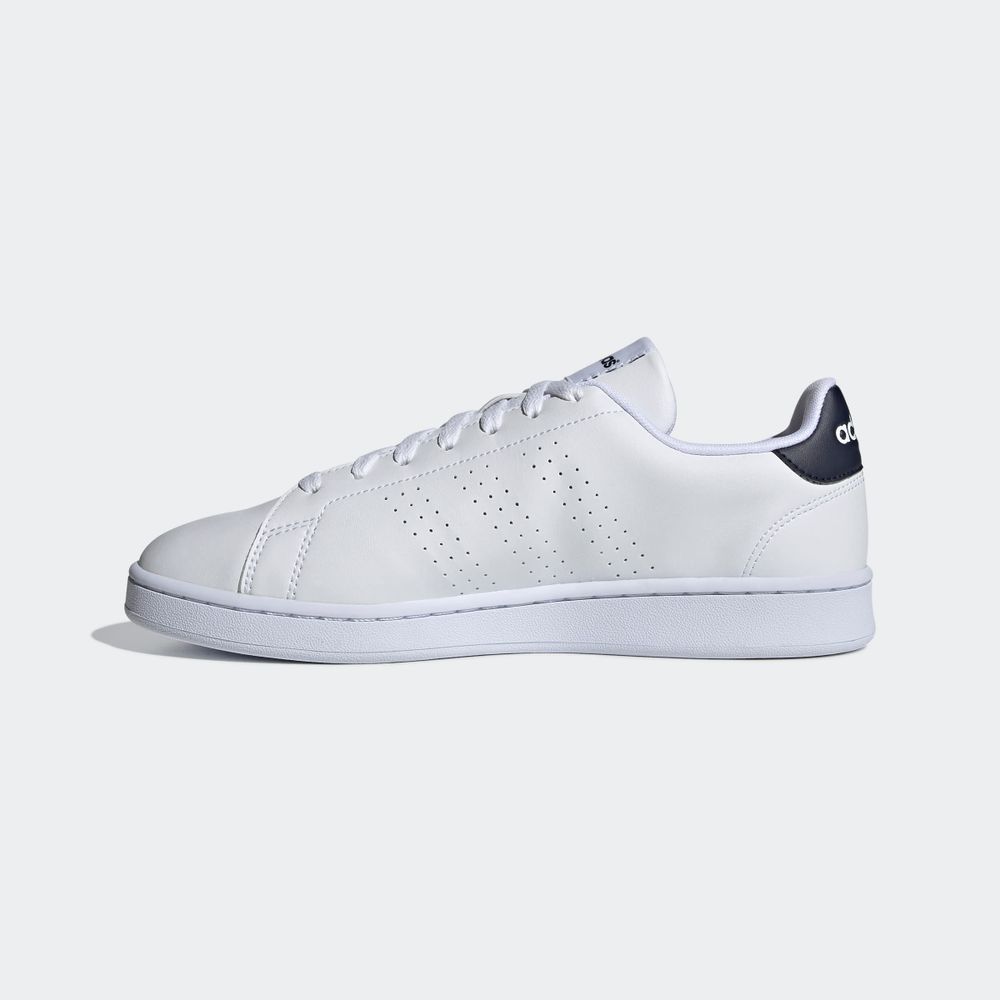 Foto 4 pulgar | Tenis Adidas Advantage Blancos Unisex