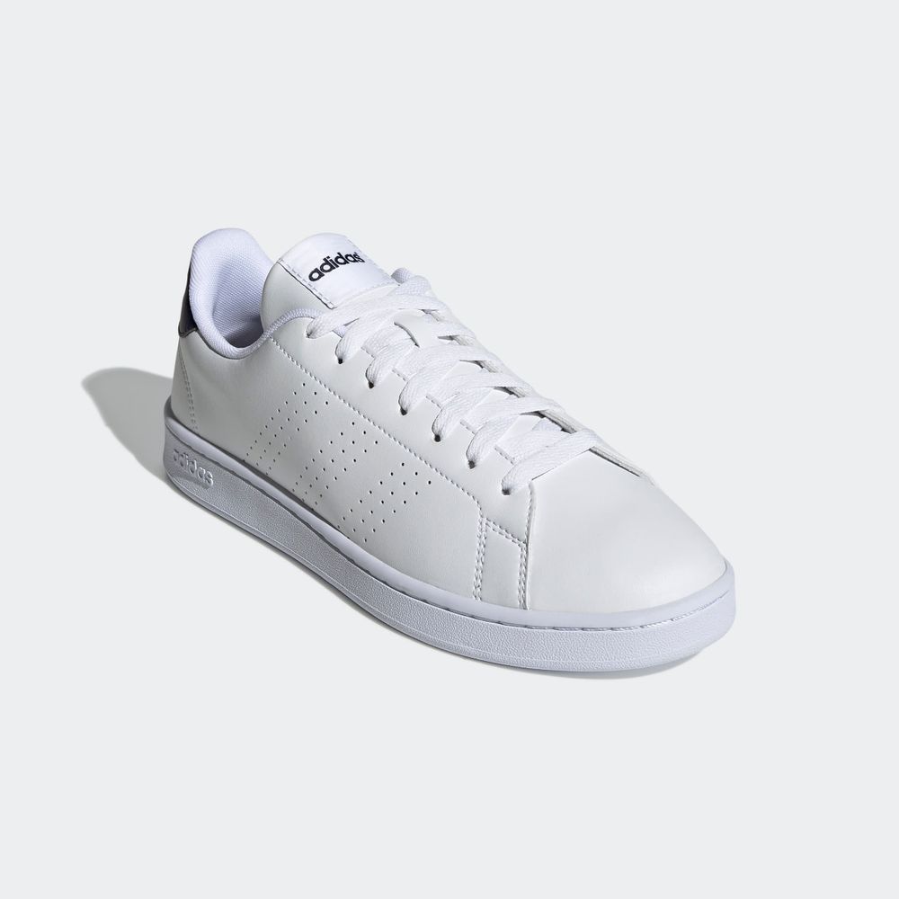 Foto 7 pulgar | Tenis Adidas Advantage Blancos Unisex