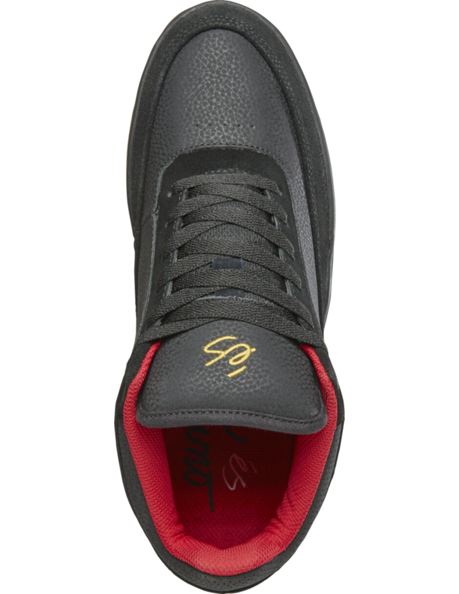 Foto 2 | Tenis Es Stylus Mid Black/red 595 color Negro para Hombre