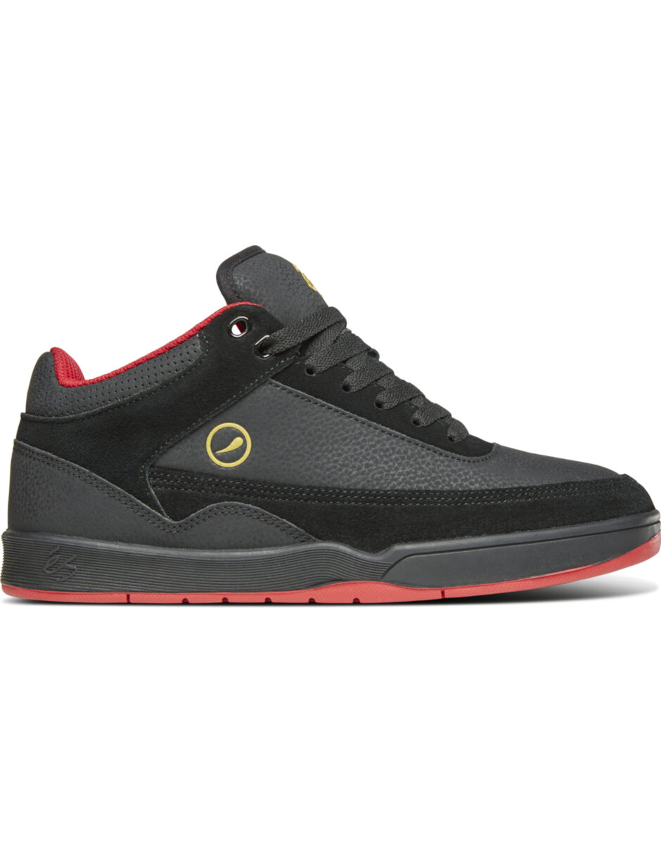 Foto 5 pulgar | Tenis Es Stylus Mid Black/red 595 color Negro para Hombre