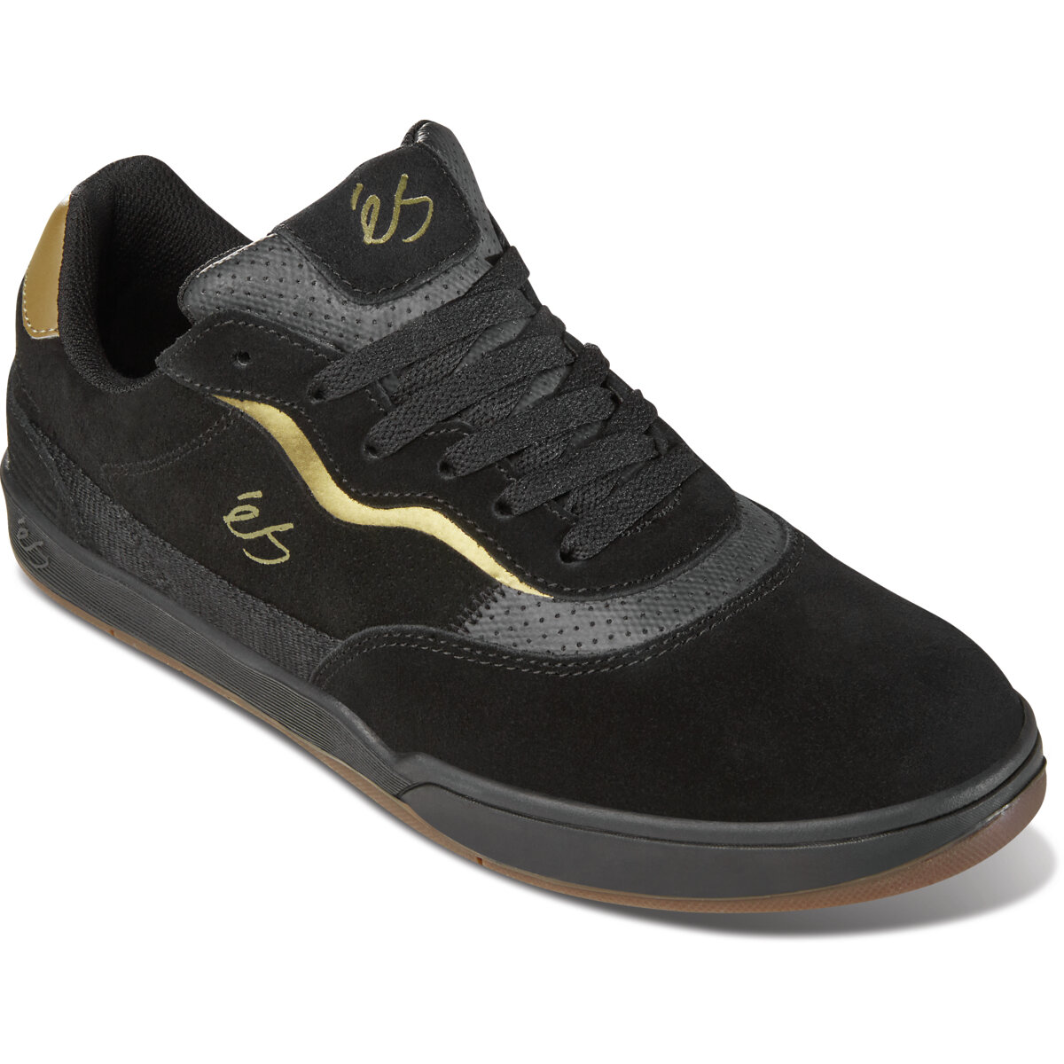 Foto 1 | Tenis Es Melange Black/black/gum 544 color Negro para Hombre