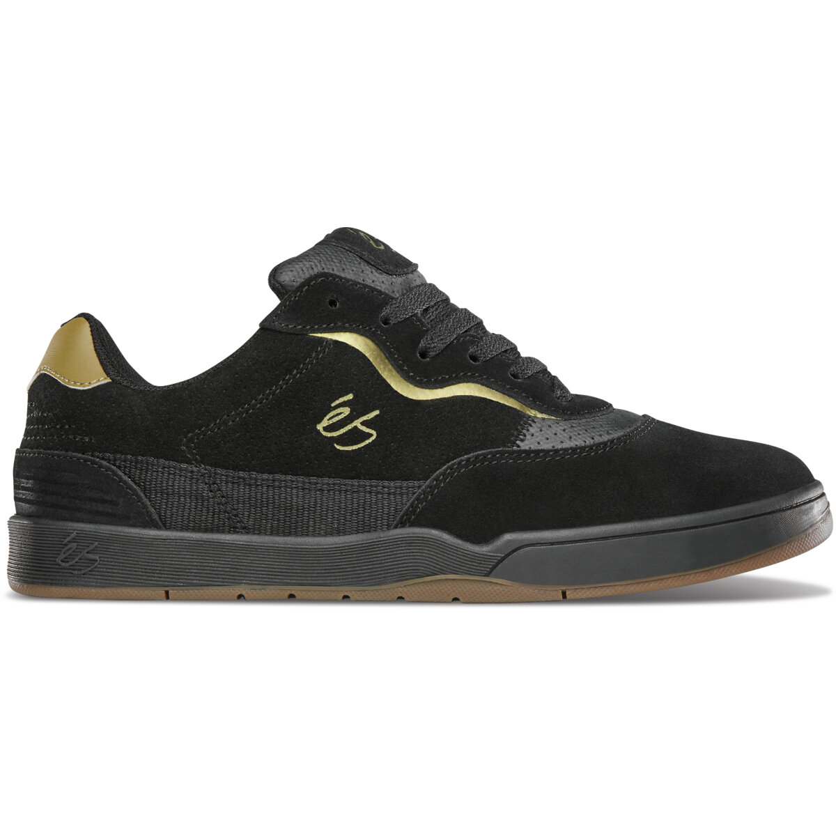 Foto 3 | Tenis Es Melange Black/black/gum 544 color Negro para Hombre