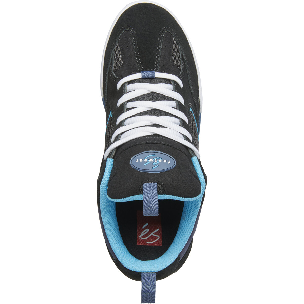 Foto 3 pulgar | Tenis Es Quattro color Negro con Azul para Hombre